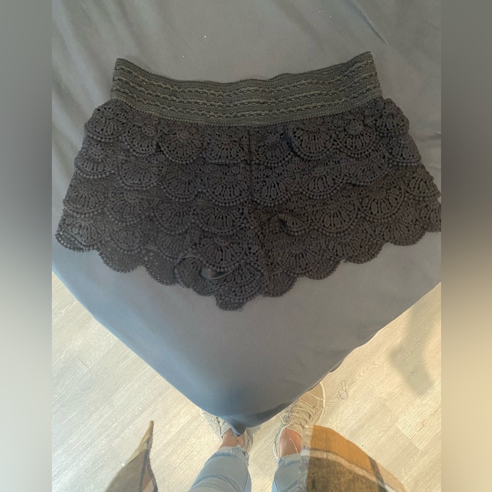 Black shorts